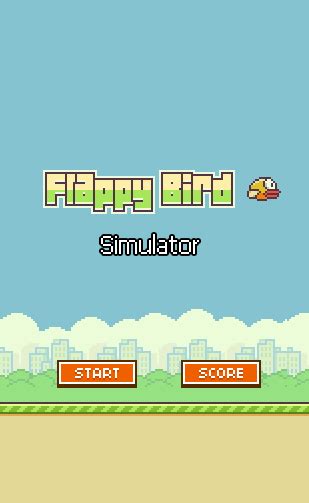 flappy bird simulator.